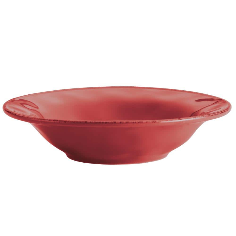Red Co. 10.5” Dia Round Clear Glass 3 Qt Mixing Prep and Serving Bowl, Large