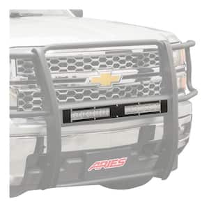 Pro Series 30-Inch Black Steel Light Bar Cover Plate