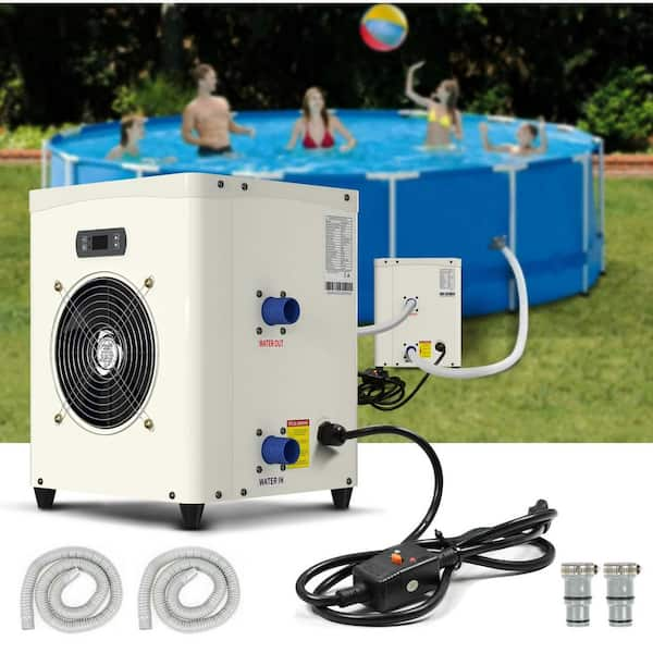 Electric swimming store pool heater