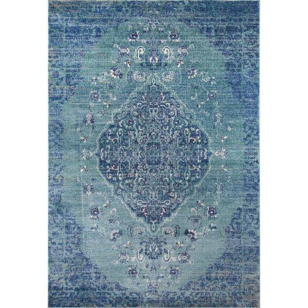 Momeni Amelia Denim 9 ft. x 13 ft. Indoor Area Rug