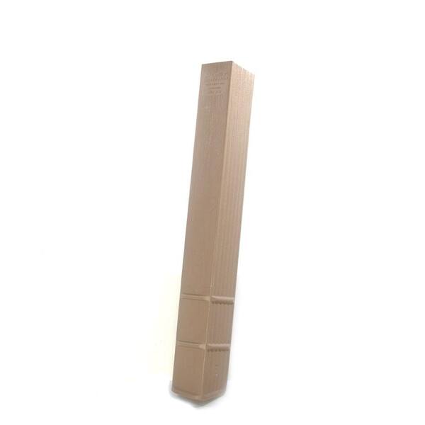 Post Protector 4 in. x 6 in. x 42 in. In-Ground Post Decay Protection (Case of 8-Pieces)