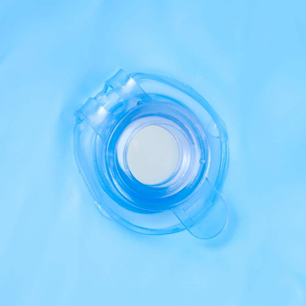 Intex 8.5ft Blue and White Inflatable Kiddie Pool