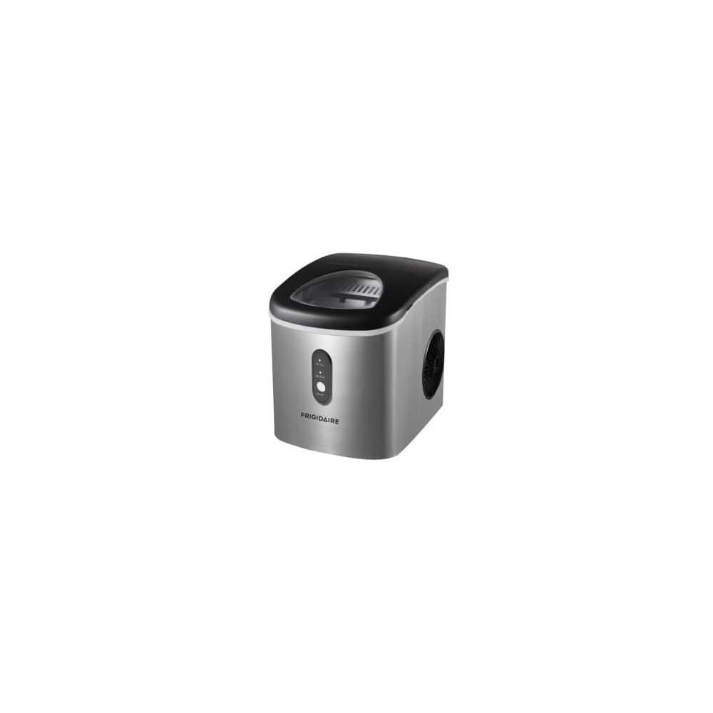 Compact Stainless Steel Portable Countertop Ice Maker