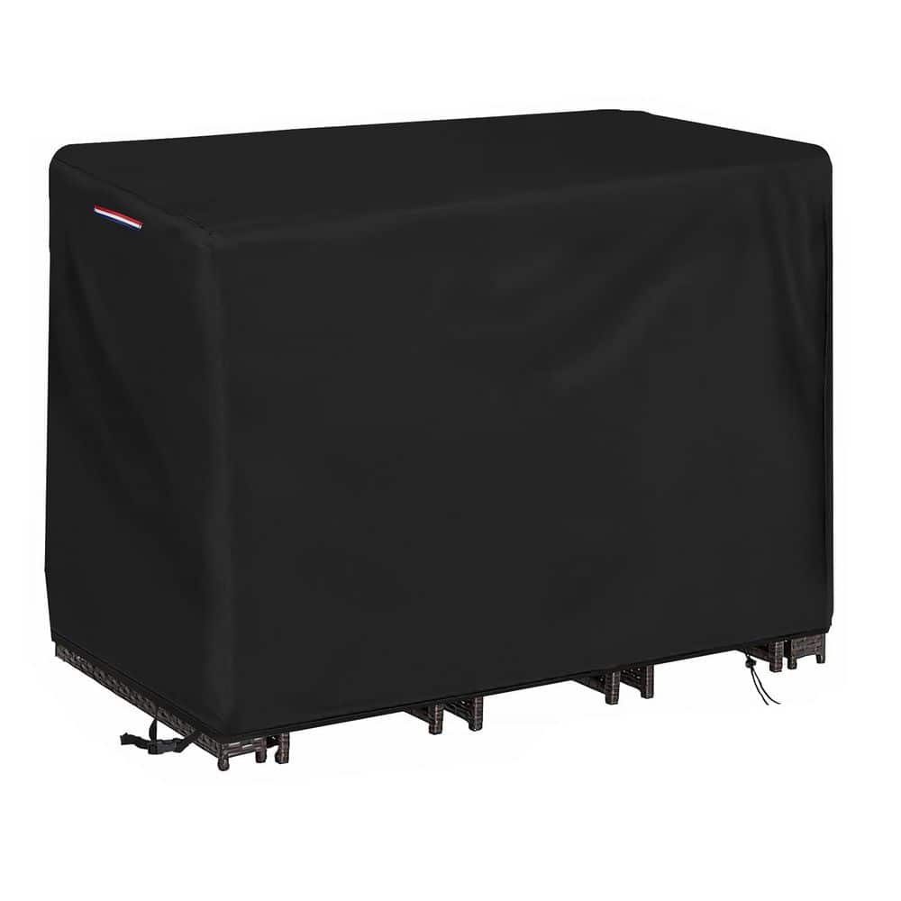 "60"" x 41"" x 41"" Waterproof Outdoor Bar Cover, Heavy Duty Oxford Fabric Patio Table Cover for Rectangle Bar Sets" price history on PriceWatchPro
