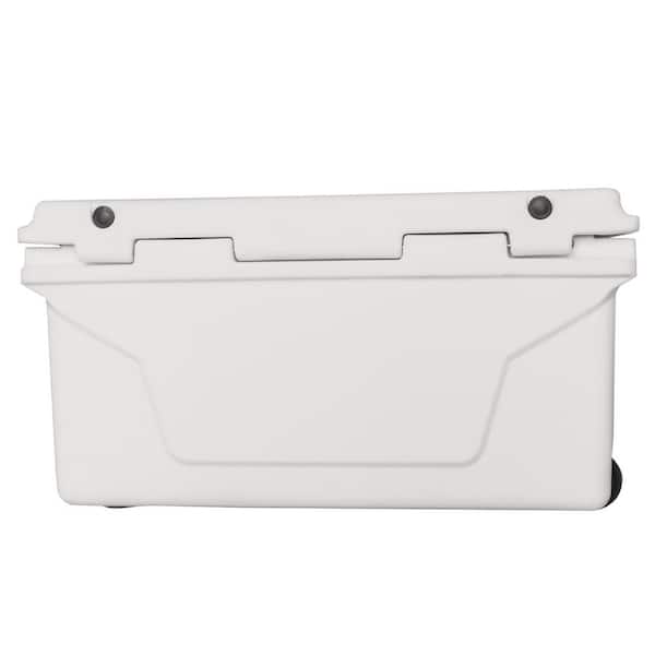 White 65 qt. camping & outdoor fishing Cooler