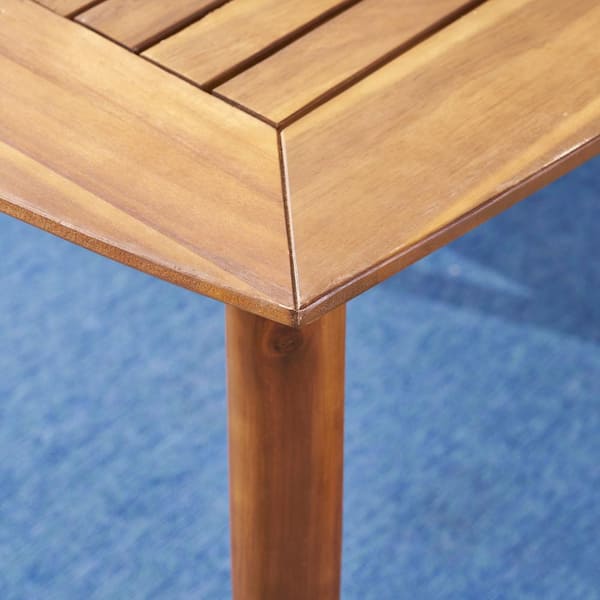 Small teak dining discount table