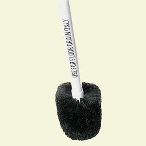 4 in. Diameter Black Drain Brush Head (Case of 6)