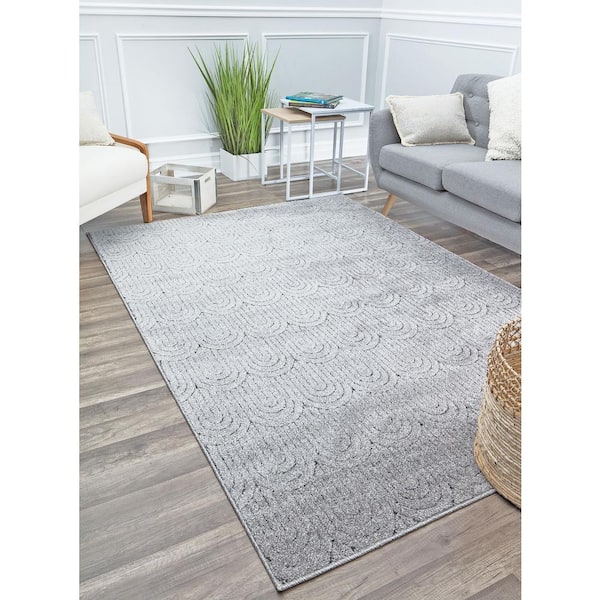 Cadence Quartzite Gray 8 ft. x 10 ft. Area Rug