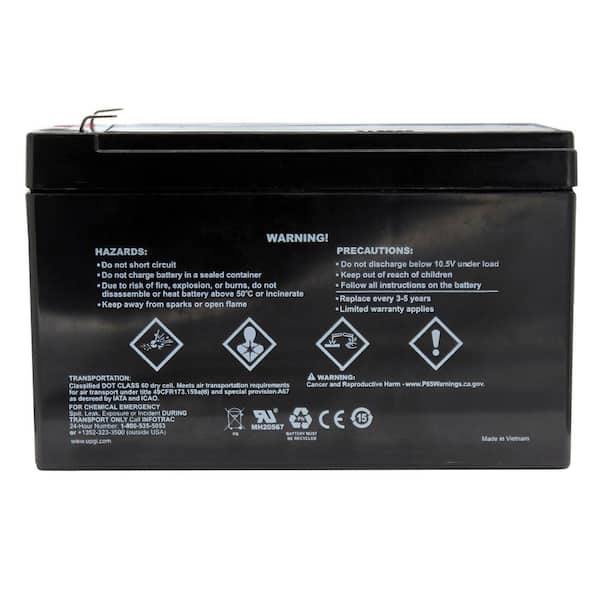UPG Ub1290 9Ah Sealed Lead-Acid AGM 12 Volt Battery