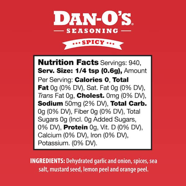 20 oz Dan-O’s Seasoning Starter Combo Original and Spicy, 2 ct 