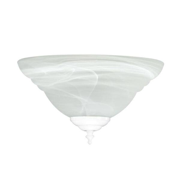 Illumine Satin 2-Light Ceiling Fan Light Kit