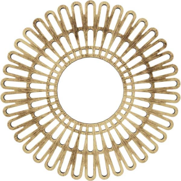 16 in. O.D. x 6 in. I.D. x 1/2 in. P Cornelius Architectural Grade PVC Pierced Ceiling Medallion