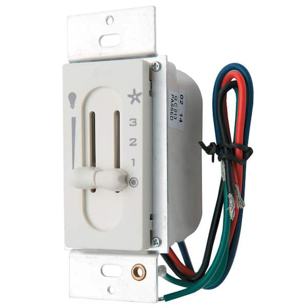 Hunter All-Fan 3-Speed Fan/Light Dual-Slide Ceiling Fan Switch