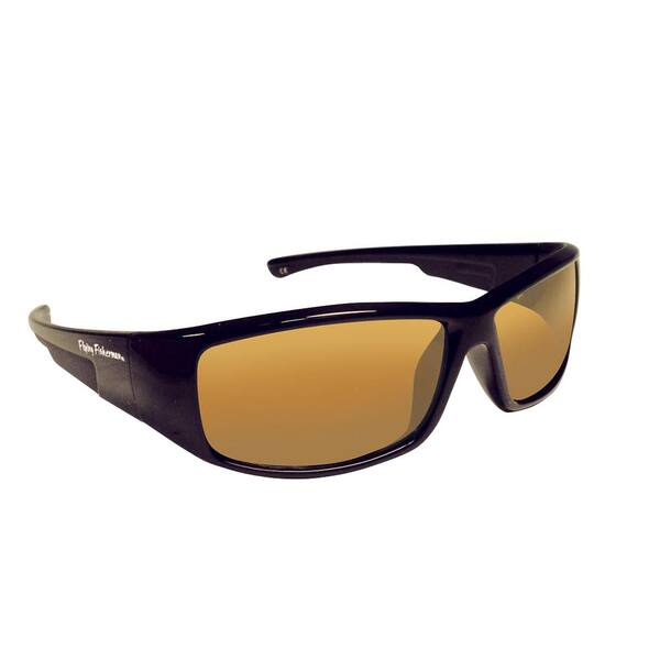 Flying Fisherman 7812BS Maverick Polarized Sunglasses Black Smoke 