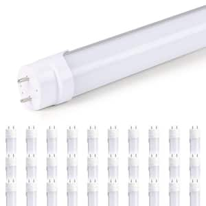 40-Watt Equivalent 48 in. Linear Tube T8 G23 LED Tube Light Bulb 4000K (30-Pack)