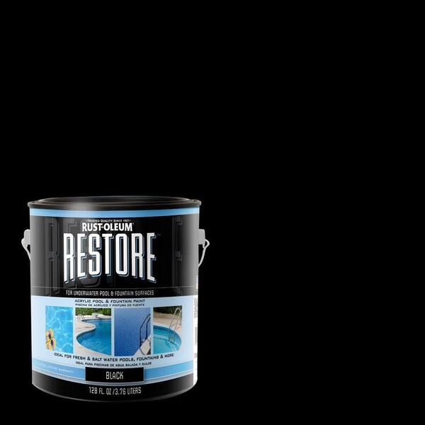 Rust-Oleum Restore 1-gal. Black Liquid Armor Pool Paint