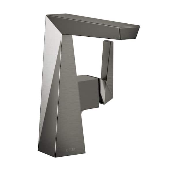 Delta Trillian Single Hole Single-Handle Bathroom Faucet in Black Stainless