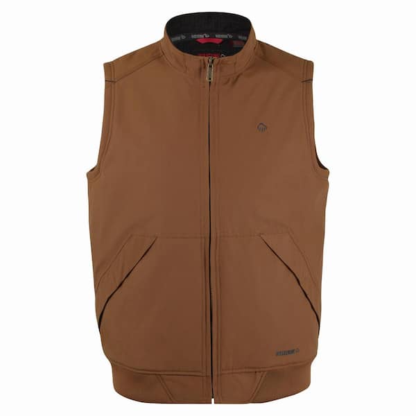 Wolverine I-90 Men's Medium Chestnut Canvas Thinsulate Insulation Vest
