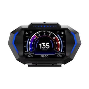 Ahfiwaso Multi-function Gauge Car HUD with Car Speed Ahfiwaso Multi-function Gauge Car HUD with Car Speed