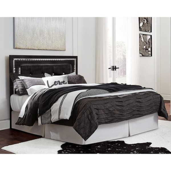 Kaydell Upholstered Headboard - Black Kaydell Upholstered Headboard - Black