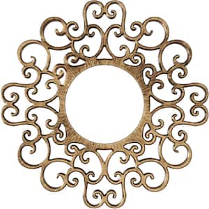 3/4 in. x 22 in. x 22 in. Reims Architectural Grade PVC Pierced Ceiling Medallion