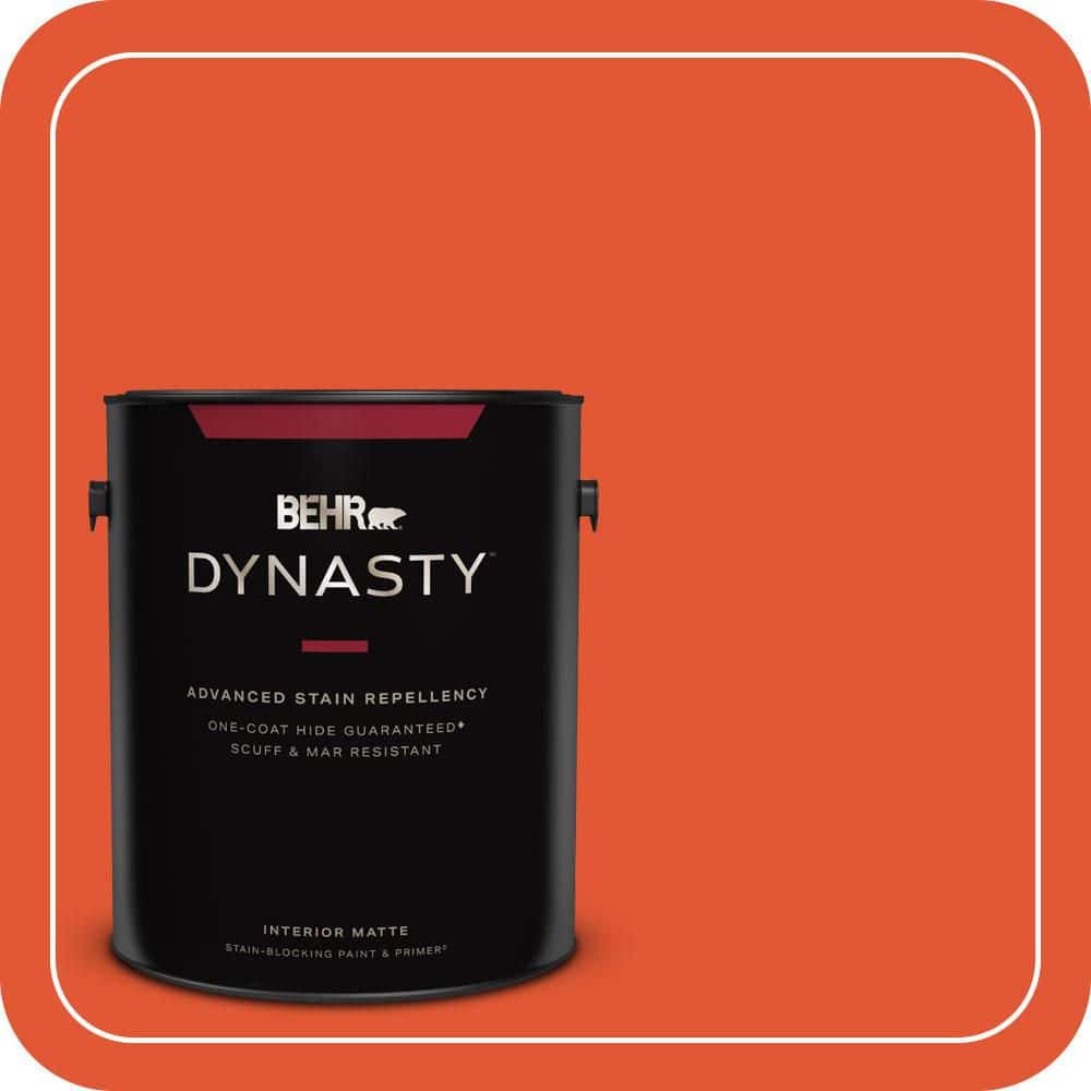 1 gal. #S-G-210 Volcanic Blast Matte Interior Stain-Blocking Paint & Primer price history on PriceWatchPro