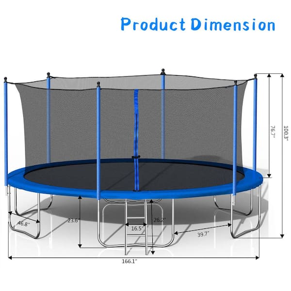 Tp cheap trampoline 10ft