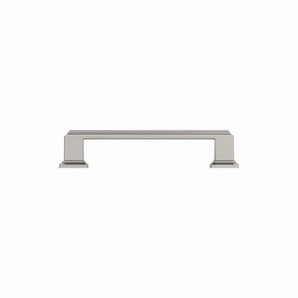10-Pack Carrington 3-3/4 in. (96 mm) Center-to-Center Classic Satin Nickel Arch Cabinet Drawer Pulls