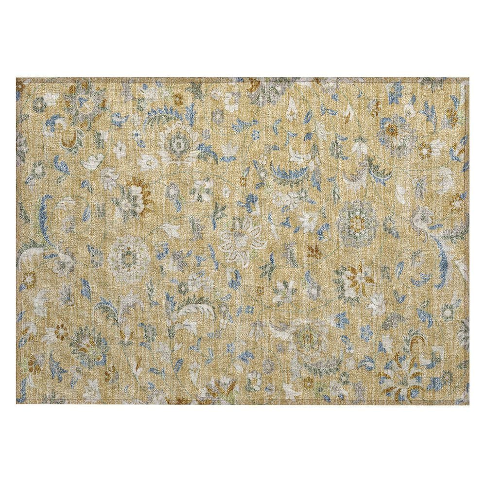 Chantille Machine Washable Indoor/Outdoor Abstract ACN1006 Wheat 1 ft. 8 in. x 2 ft. 6 in. Area Rug price history on PriceWatchPro