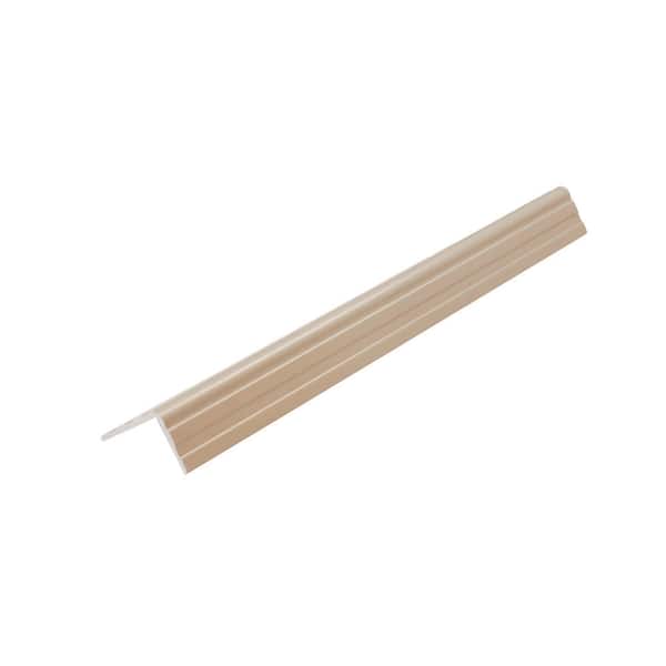 8 ft. Tan Rigid PVC Edge Trim Cover for Deck-Top Board Covers (5-Pack)