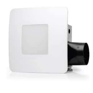 150 CFM Ceiling/Wall Mount Easy Roomside Installation Bathroom/Bath Exhaust Fan w/ Adjustable LED Lighting, ENERGY STAR