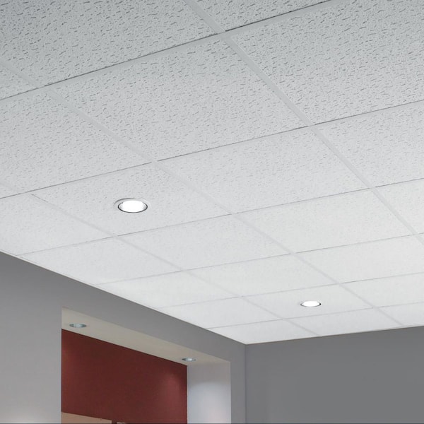 White Armstrong Ceilings Drop Ceiling Tiles 949 31 600 