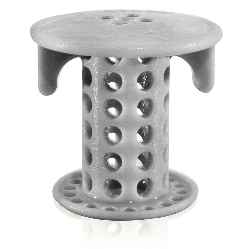 TubShroom 1 in. - 1.25 in. Bathroom Sink Drain Protector Hair Catcher in  Gray SSGRA988 - The Home Depot