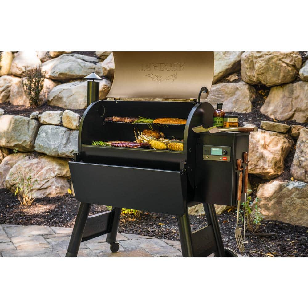 Black Heavy-Duty Steel Folding Grill Shelf, 32-5/8" x 11-5/8"