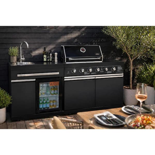 Reviews for BIG HORN 4 plus 2 Burner Outdoor Propane Grill Island