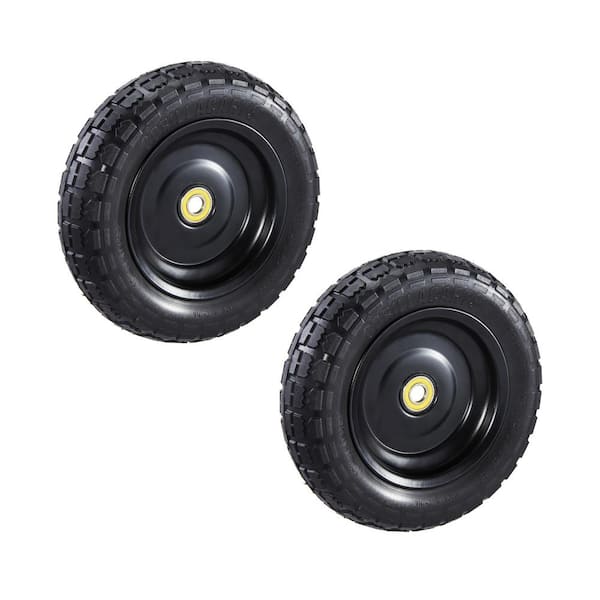 Gorilla 10 in. No Flat Replacement Tire for Gorilla Carts (2-Pack)