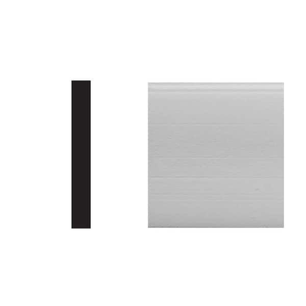 5534 4/25 in. x 1 1/8 in. x 96 in. Finished PVC White Lattice Moulding (1-Piece − 8 Total Linear Feet)