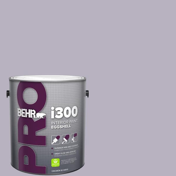 BEHR PRO 1 gal. #BIC-07 Virtuous Violet Eggshell Interior Paint