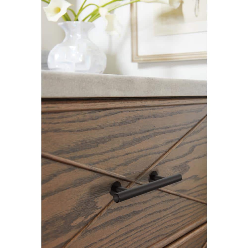 Amerock Radius 3 inch (76mm) Center-to-Center Oil-Rubbed Bronze Cabinet Pull