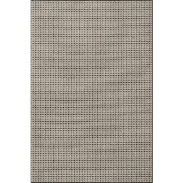 Tirzah Modern Grey 5 ft. x 8 ft. Outdoor Area Rug