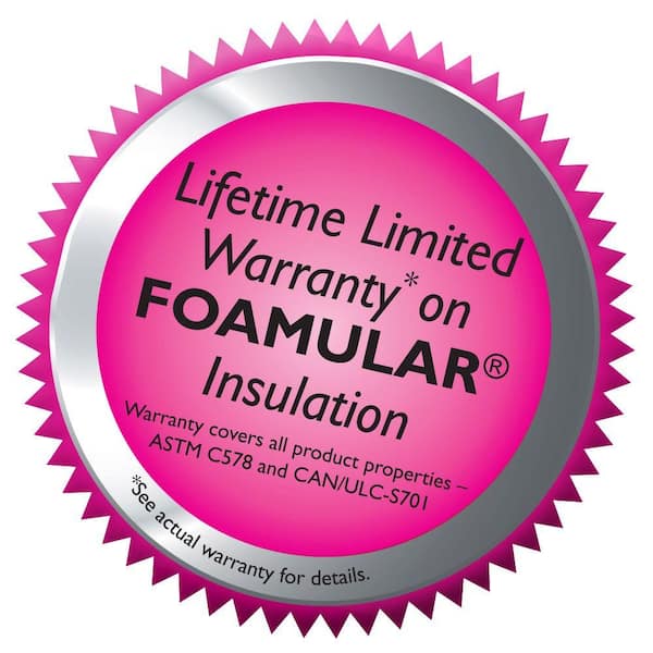 Owens Corning - FOAMULAR NGX Insulating Sheathing 0.5 in. x 4 ft. x 8 ft. SE R-3 XPS Rigid Foam Board Insulation