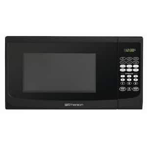 Emerson 0.7 CU. FT. 700 Watt, Touch Control, Black Microwave Oven, MW7302B