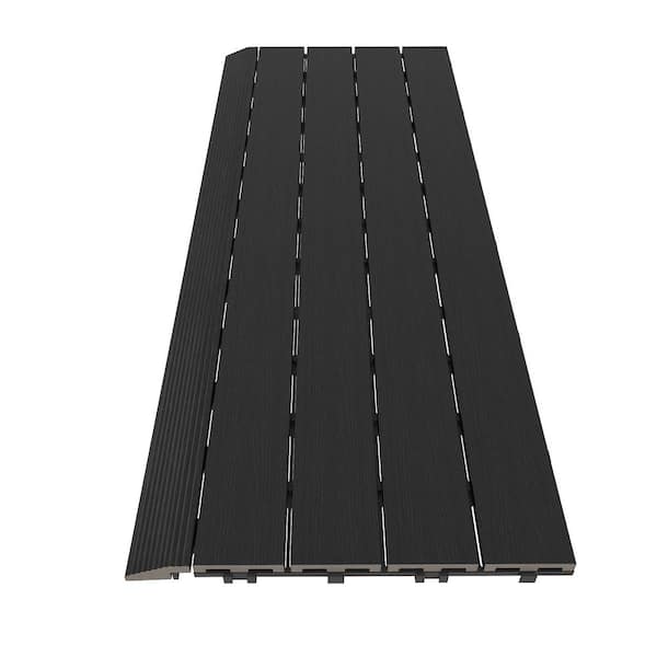 NewTechWood 1/6 ft. x 3 ft. Quick Deck Composite Deck Tile