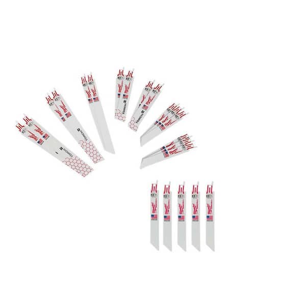 SAWZALL Metal Cutting Bi-Metal Recip Blade Set (16 Piece) w/ 5 additional Metal Cutting Blades