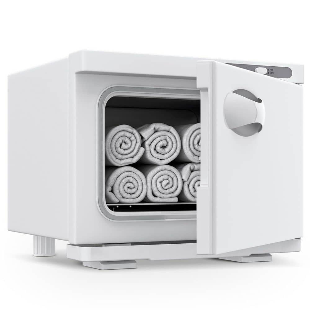 Electric Hot Towel Warmer Cabinet in White, 8L Capacity for Facials, Spa, Barbershop, Esthetician Use price history on PriceWatchPro