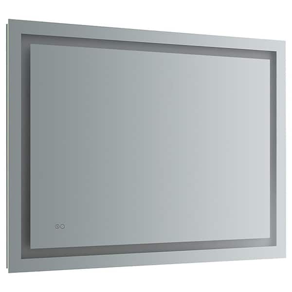 Fresca Santo 48 in. W x 36 in. H Frameless Rectangular LED Light 