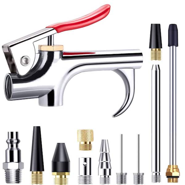 Air Nozzle Blow Gun Accessory Kit (13-Piece)