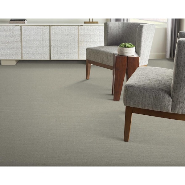 Sky Breeze Morning Mist Custom Area Rug with Pad