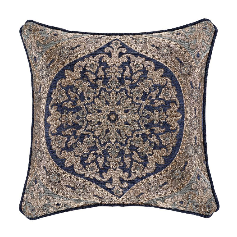 Bayonne Polyester 18 in. Square Decorative Throw Pillow 18 x 18 in.