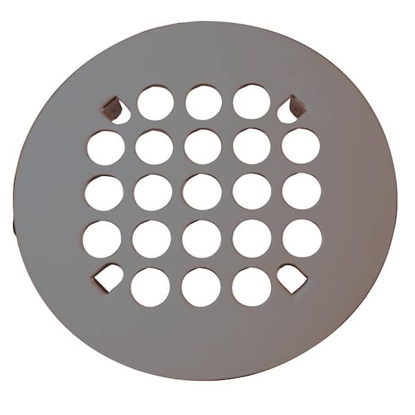 Westbrass 4-1/4 in. O.D. Florestone Snap-In Shower Strainer in Oil Rubbed Bronze